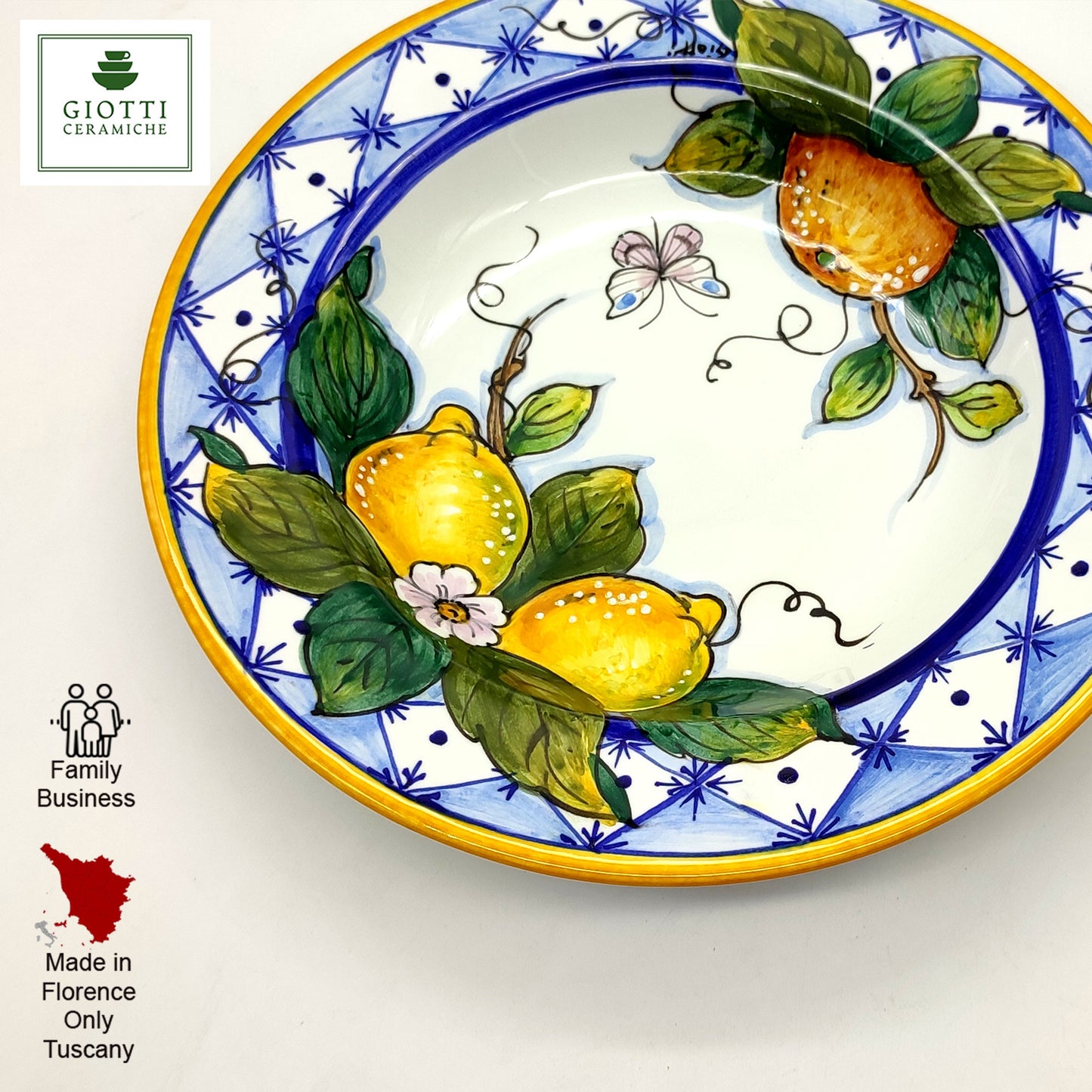 Orange Lemon Ischia Spaghetti Bowl