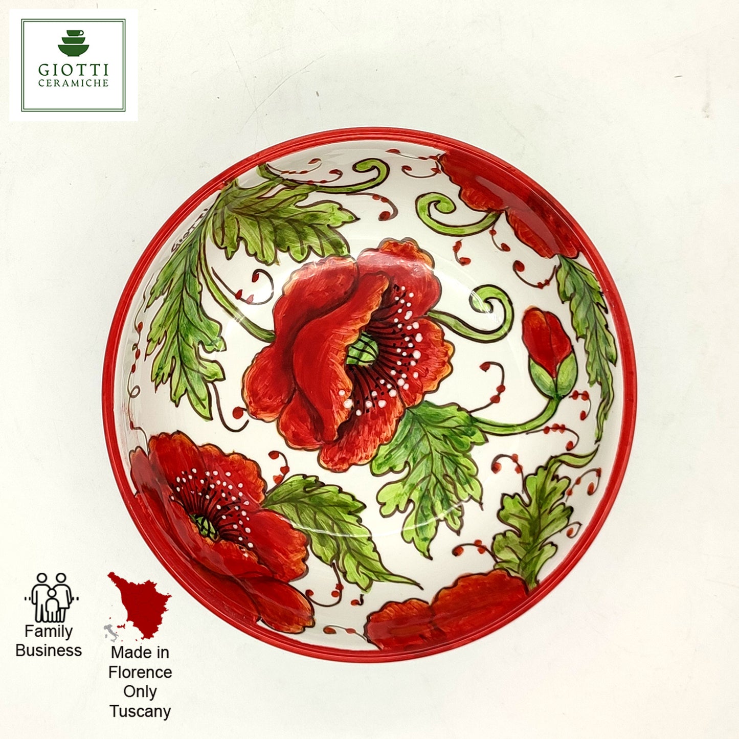 Poppies Small Cereal Bowl