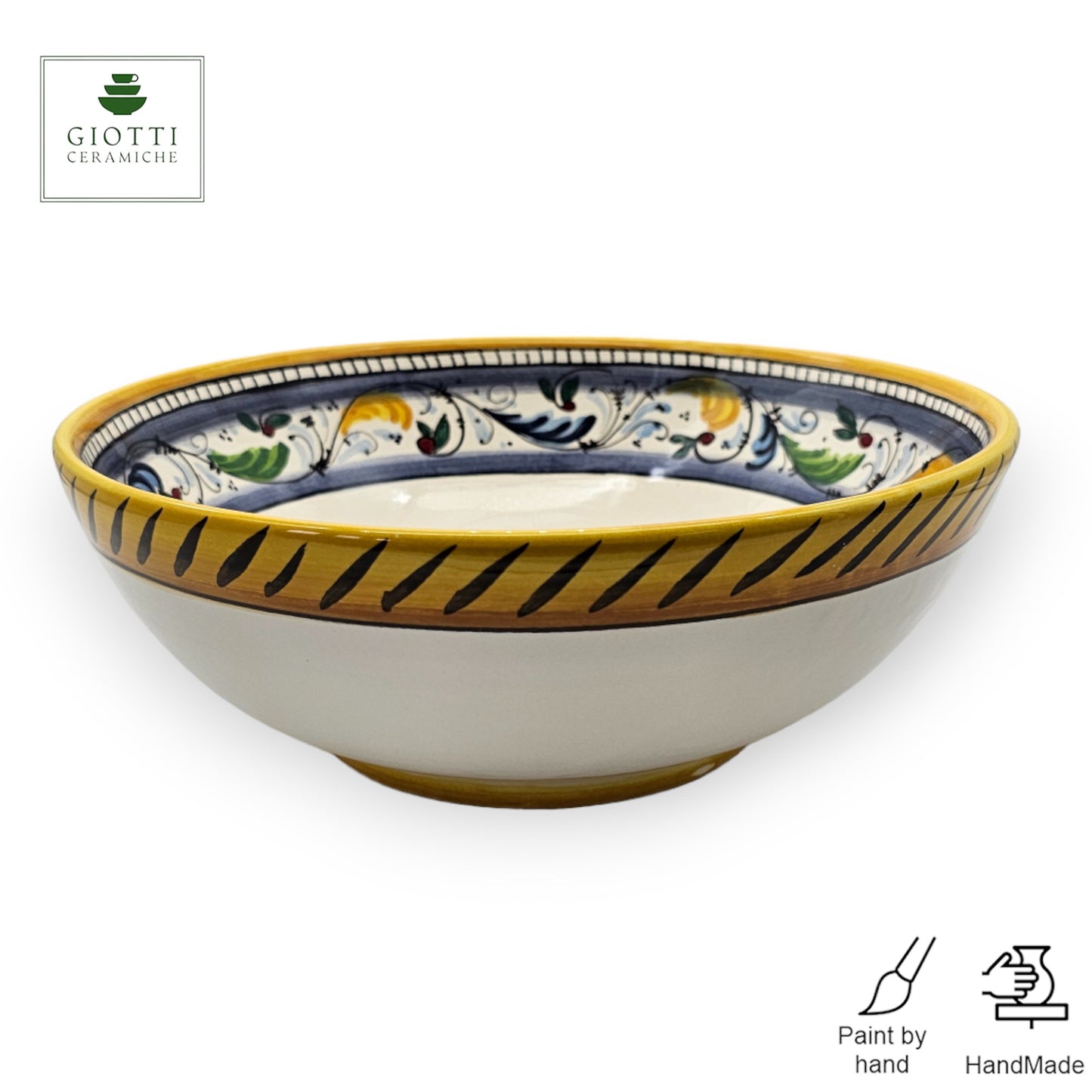 Giglio Rosso Salad Bowl Small 25 cm