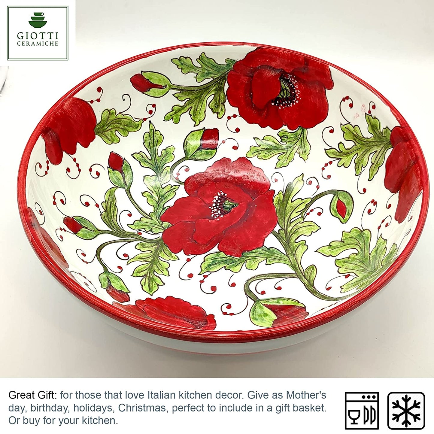 Poppies Salad Bowl