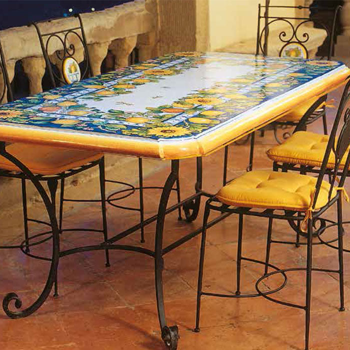 Custom Rectangular Table Top Set