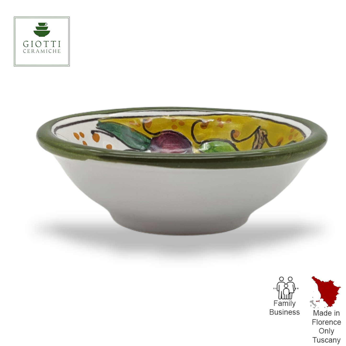 TORRE OLIVE GREEN LAYER Small Serving Bowls - Party Snack