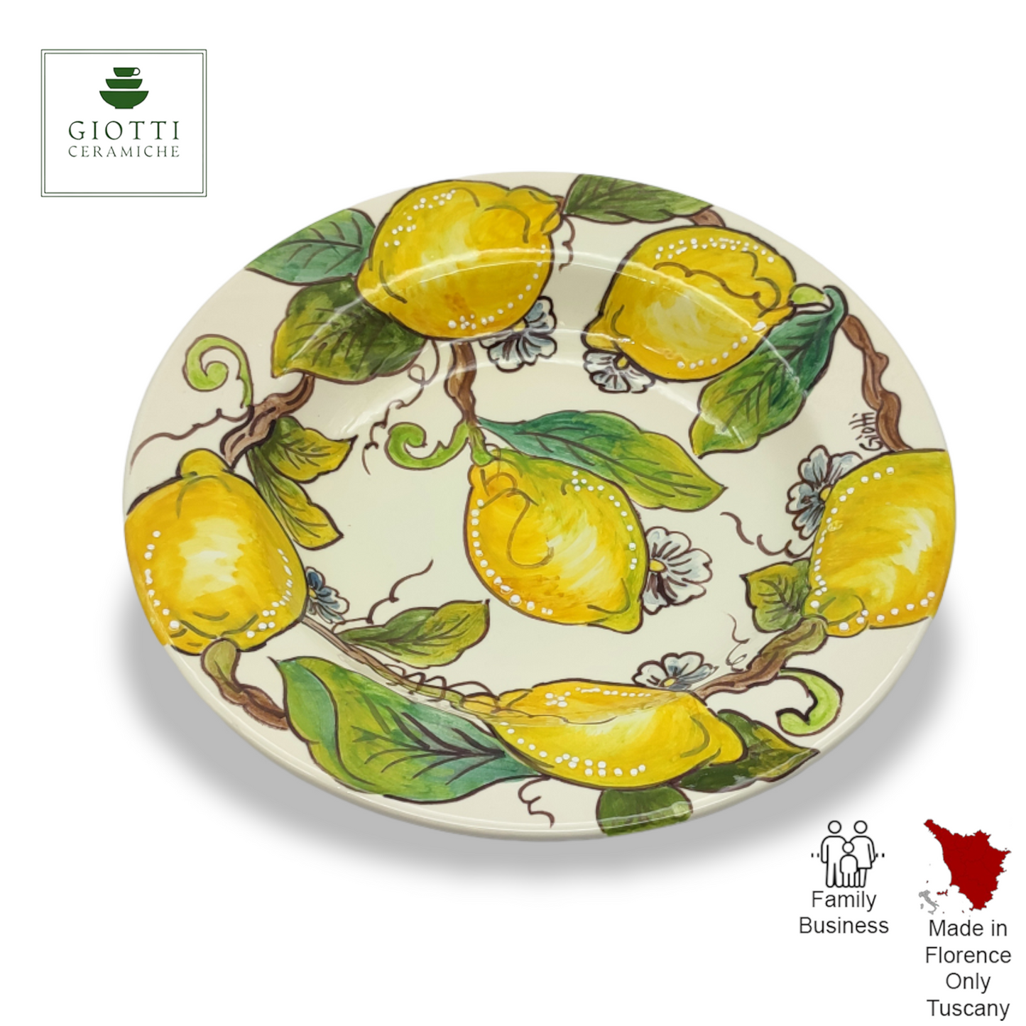 Lemon and Lemon Spaghetti Bowl 25cm