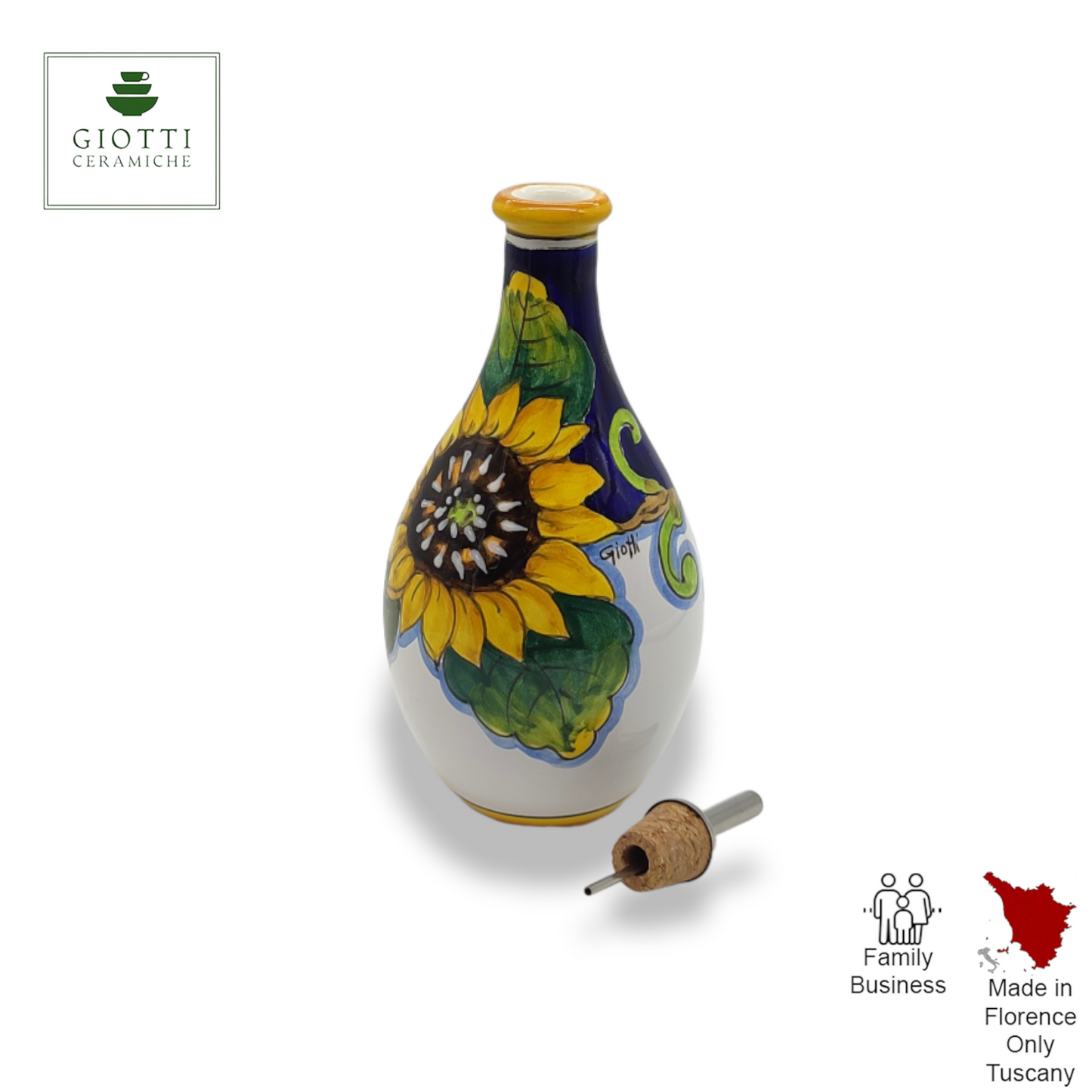 Tuscany SunFlower and Lemon drop Oil Bottle