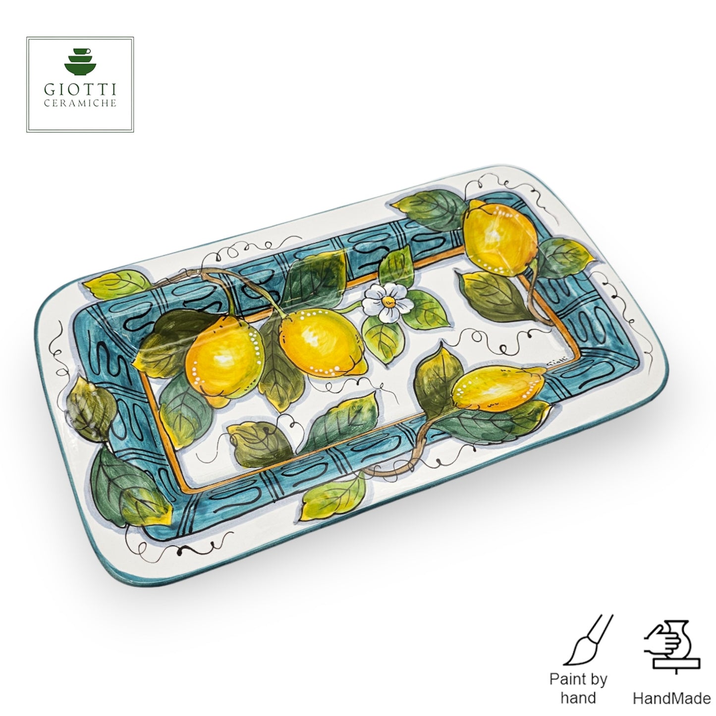 Fiesole Serving Rectangular platter Tray