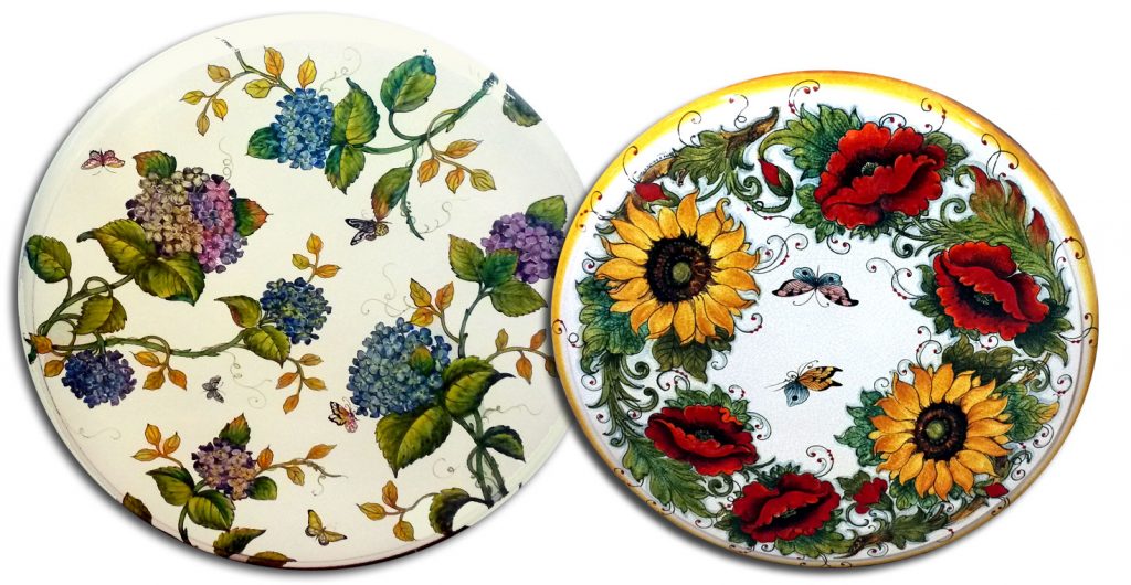 Custom Round Table Top Set