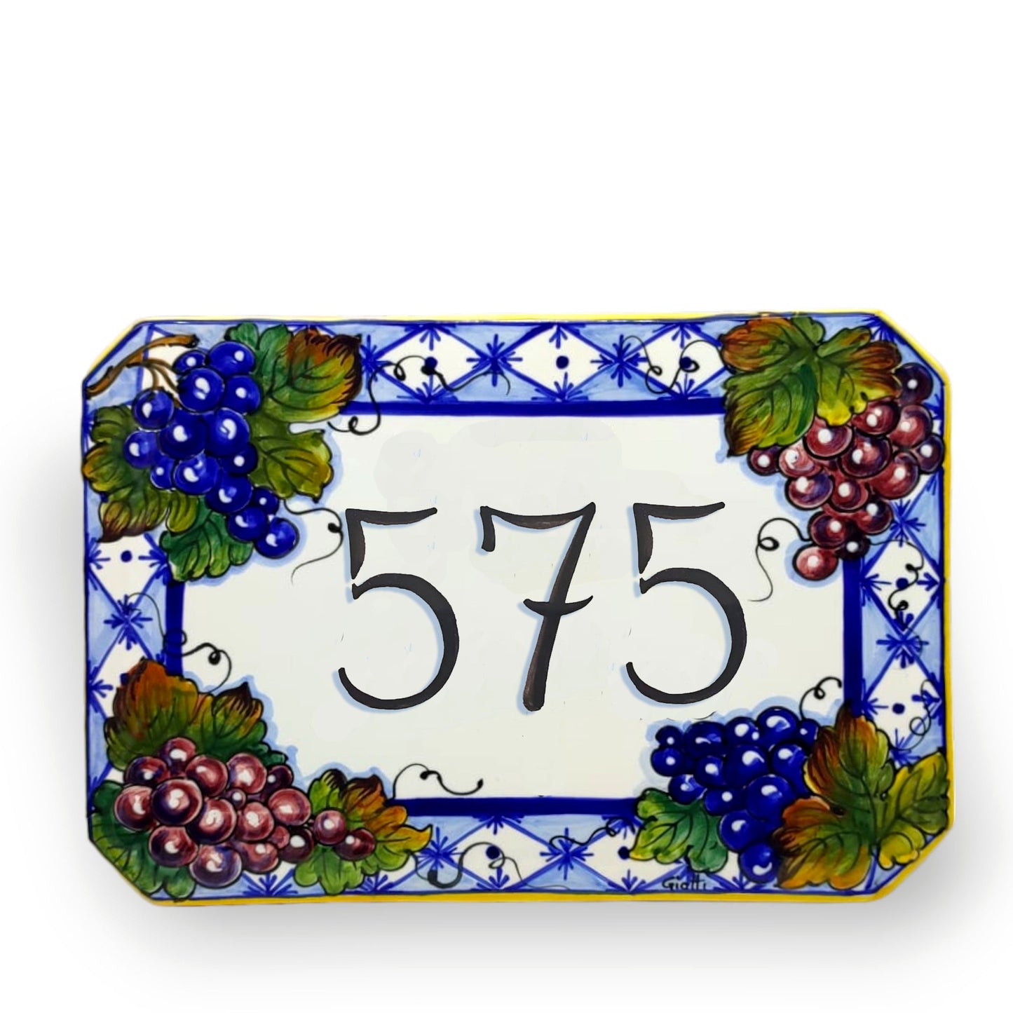 Grapes house sign