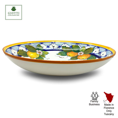 Orange and Lemon Salad Bowl 35cm low