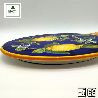 Lemon on Blue Cheese Board 26cm