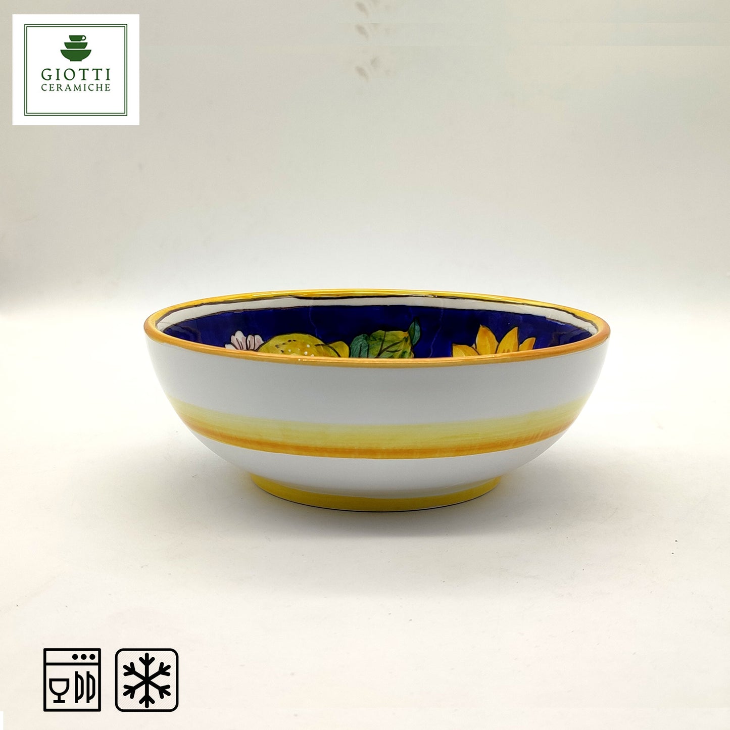 Tuscany Lemon SunFlower Tuscany Small Cereal Bowl