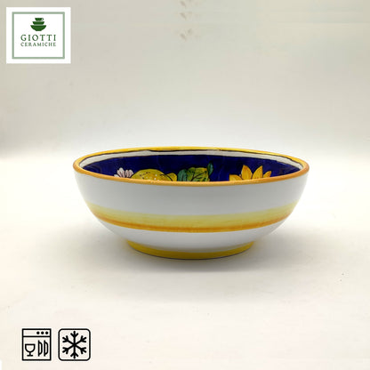 Tuscany Lemon SunFlower Tuscany Small Cereal Bowl