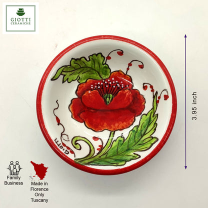 Poppies Small Serving Bowls - Party Snack