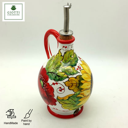 Poppies Oil Bottle