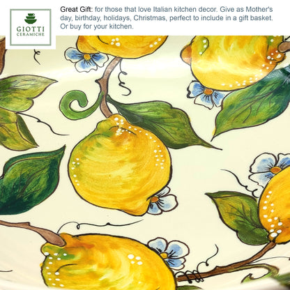 Lemons and Lemons Cheese Board 26cm