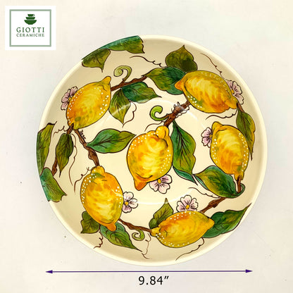 Lemons and Lemons Salad Bowl Small