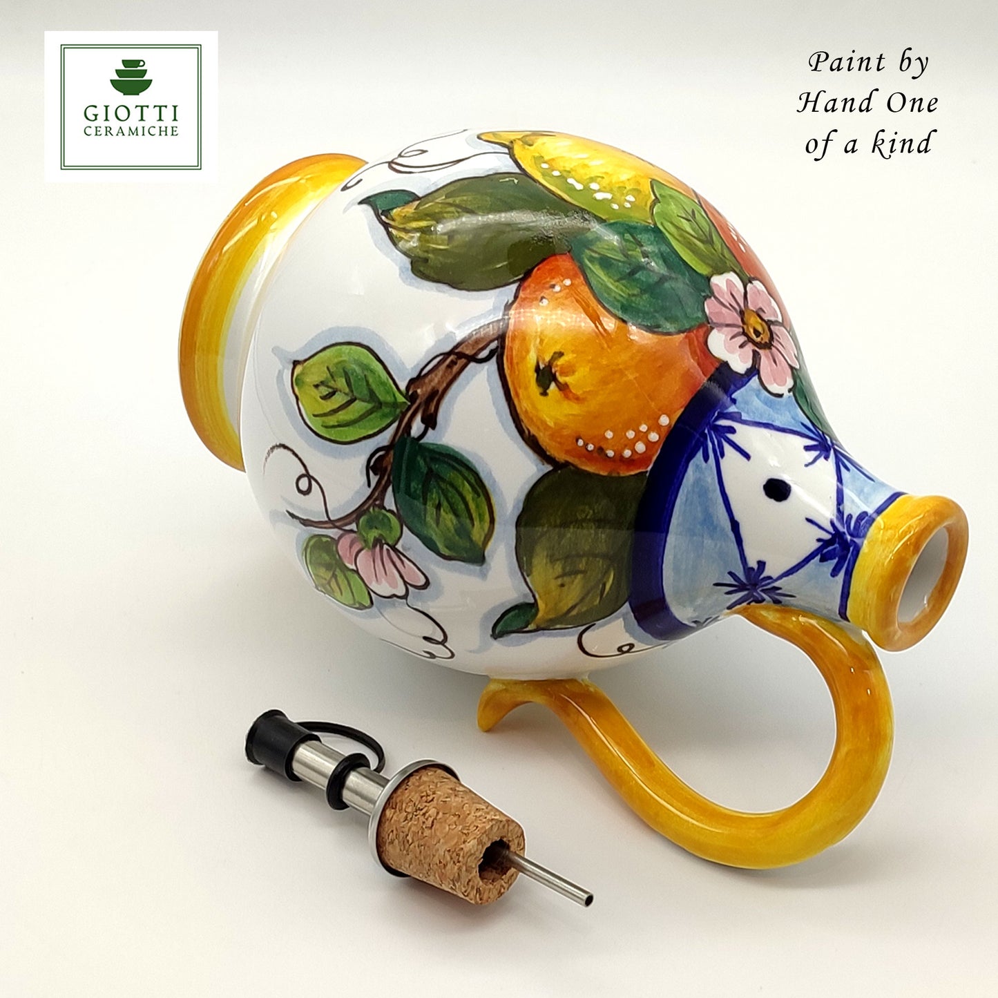 Orange and Lemon Oil Bottle
