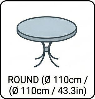 110cm Round
