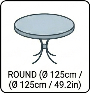 125cm Round