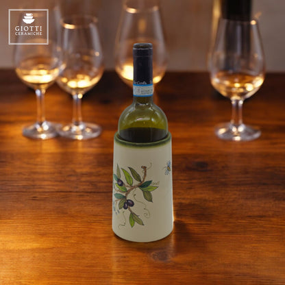 Olive Classic Ceramic Utensil Holder & Wine Cooler