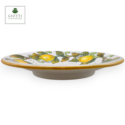 White Lemon Serving Plate 41cm