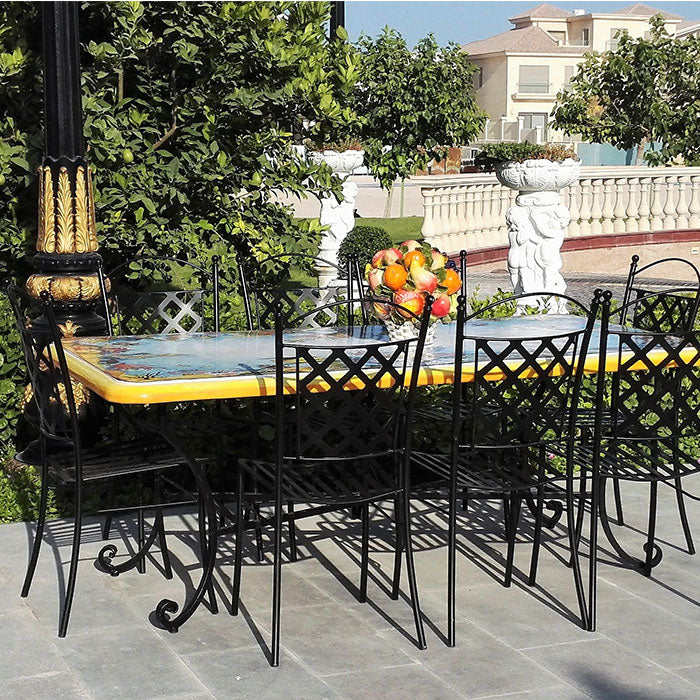Custom Rectangular Table Top Set
