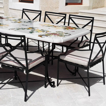 Custom Rectangular Table Top Set