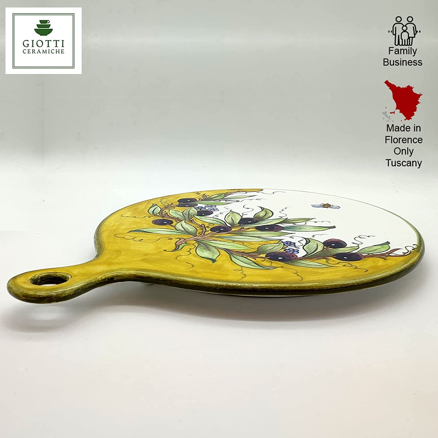 Olive Green Layer Cheese Board 26cm