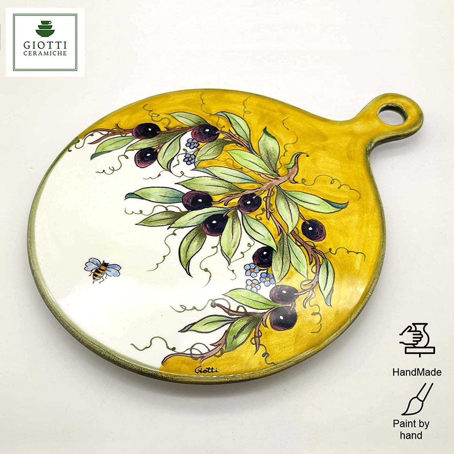 Olive Green Layer Cheese Board 26cm