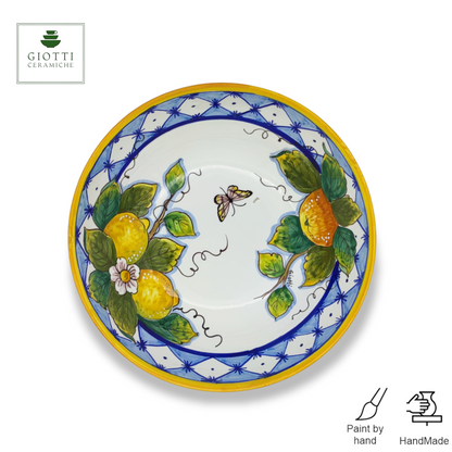 Ischia Orange and Lemons ø 25cm Salad Bowl