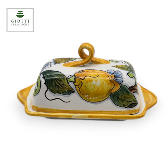 Lemon White Butter Dish