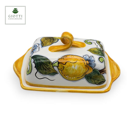 Lemon White Butter Dish