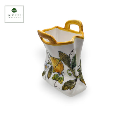 Lemon White Ceramic Bag
