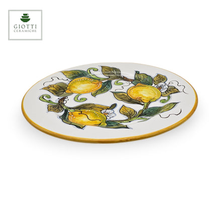 White Lemon Dinnerware Plate 29cm