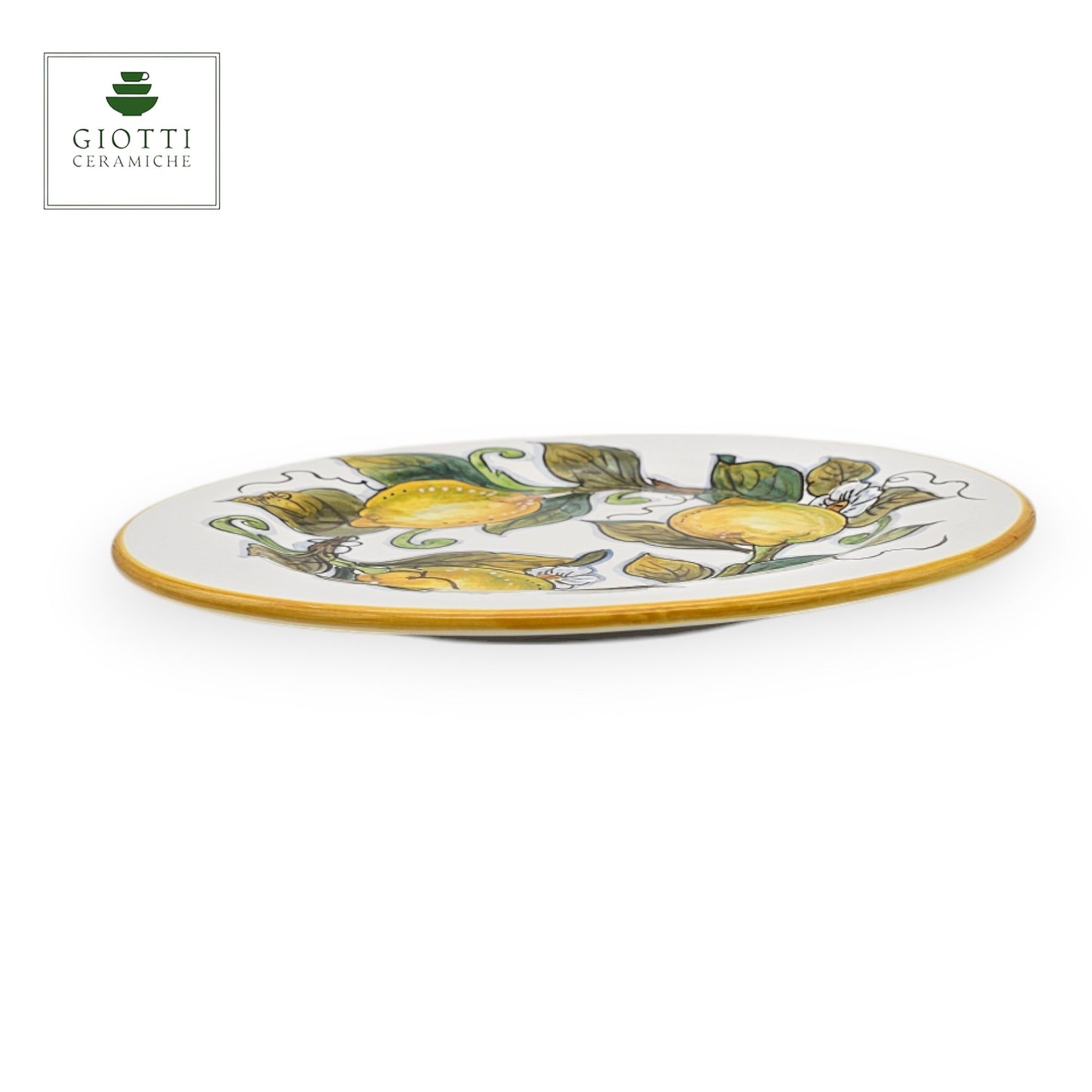 White Lemon Dinnerware Plate 29cm