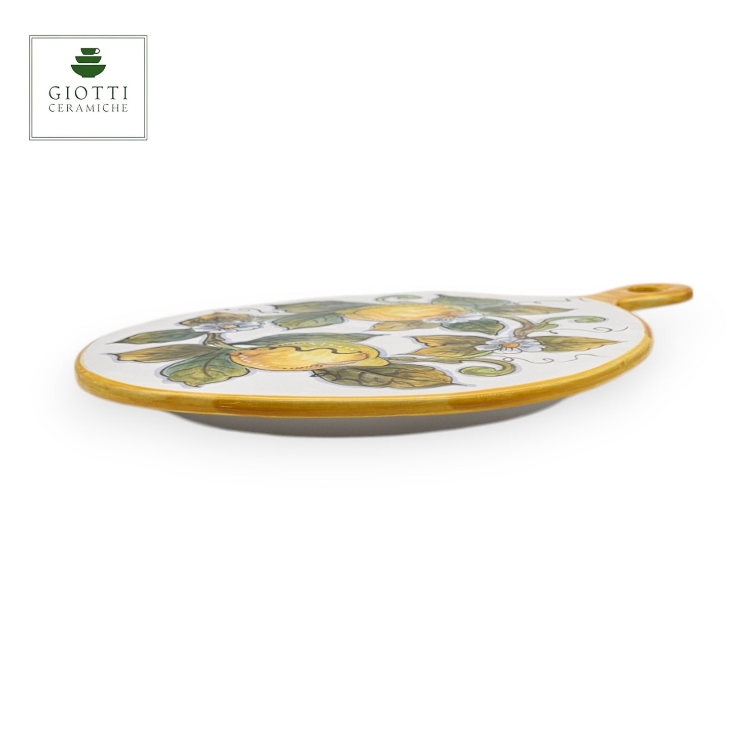 Lemon White Cheese Board 26cm
