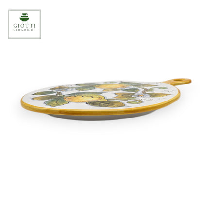 Lemon White Cheese Board 26cm