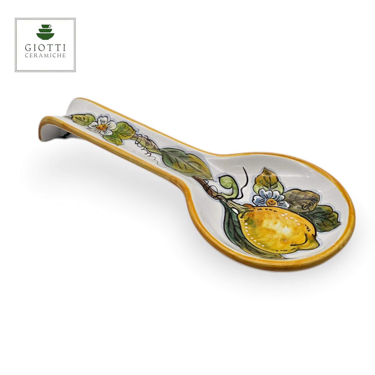 Lemon White Spoon Holder