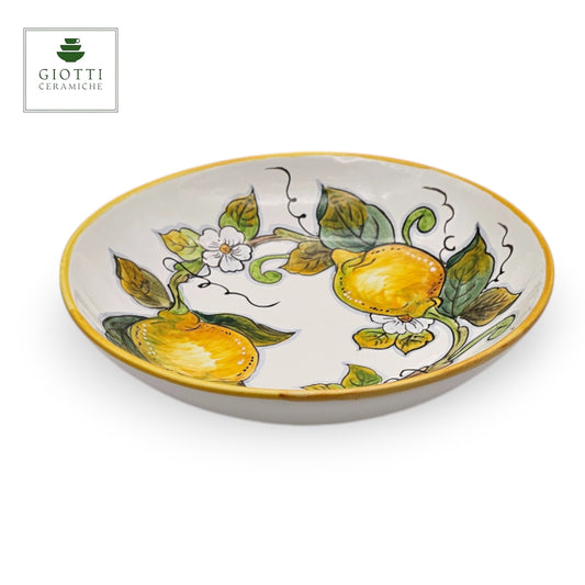 Lemon White Soup Bowl 24cm