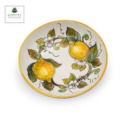 Lemon White Soup Bowl 24cm