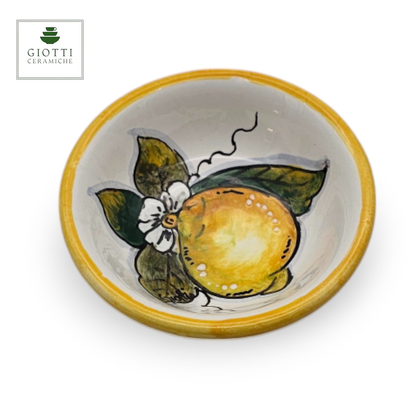 White Lemon Small Serving Bowls - Party Snack