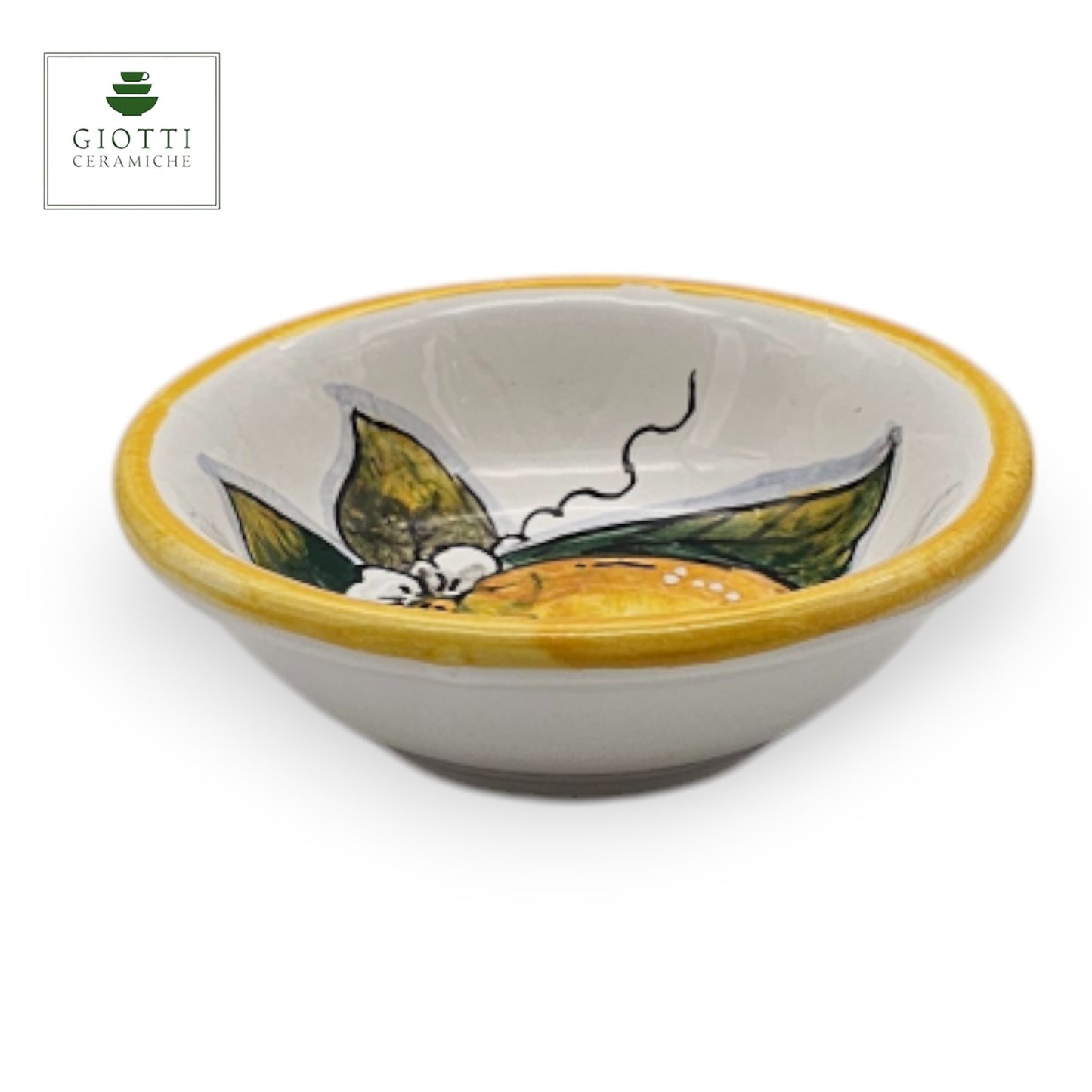 White Lemon Small Serving Bowls - Party Snack