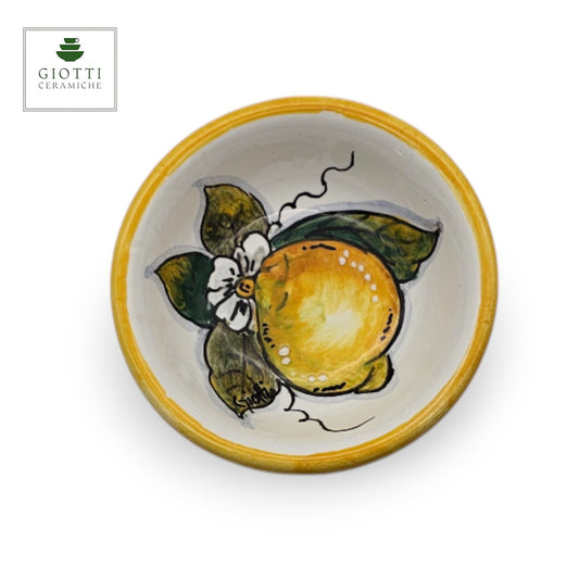 White Lemon Small Serving Bowls - Party Snack