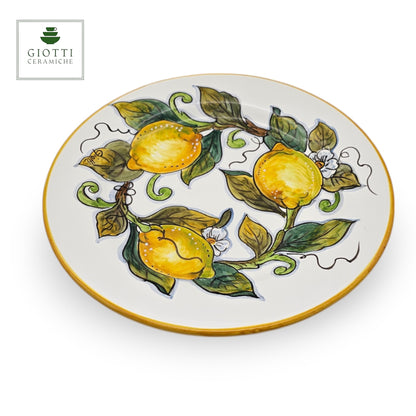 White Lemon Dinnerware Plate 29cm