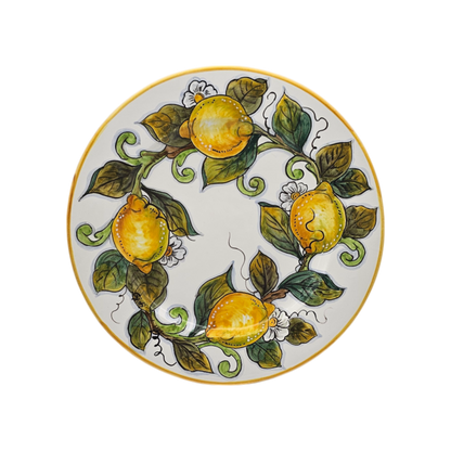 White Lemon charger plate 32cm