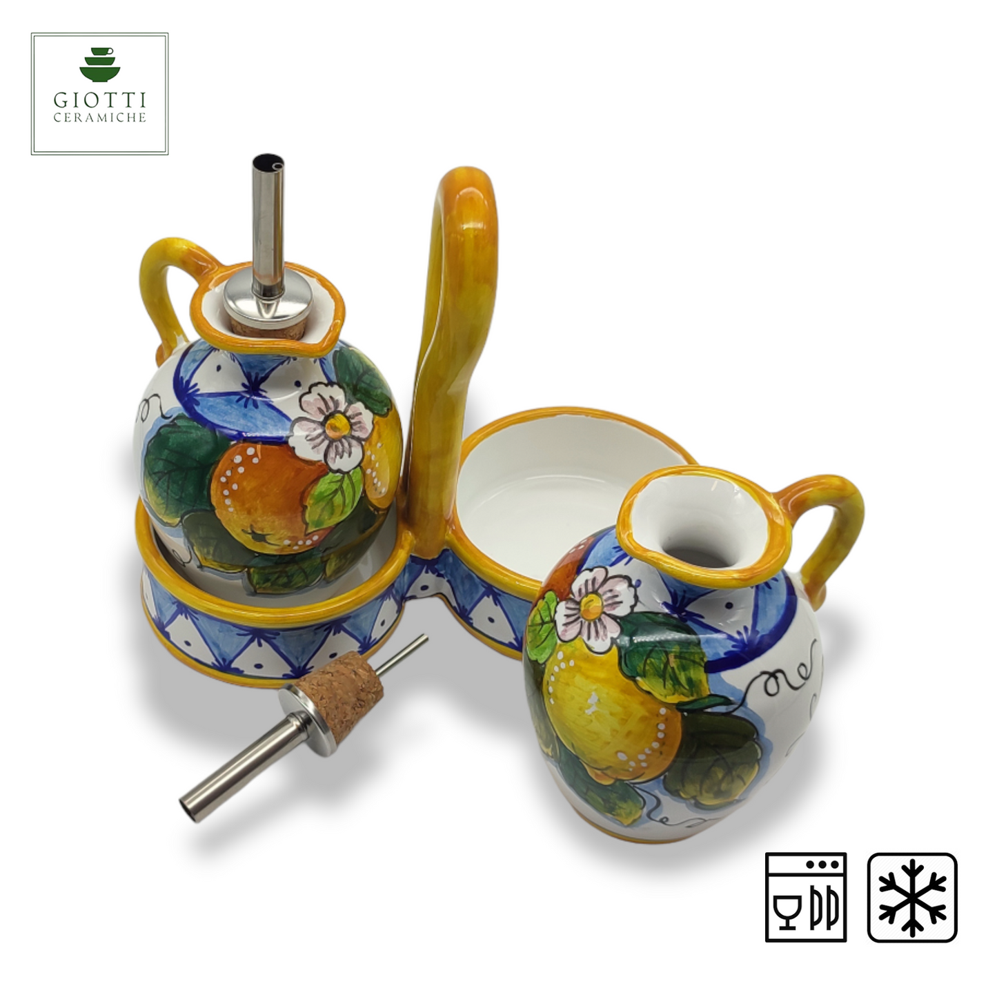 Ischia Orange and Lemons Oil and Vinigar Set