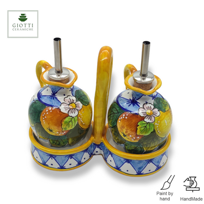 Ischia Orange and Lemons Oil and Vinigar Set