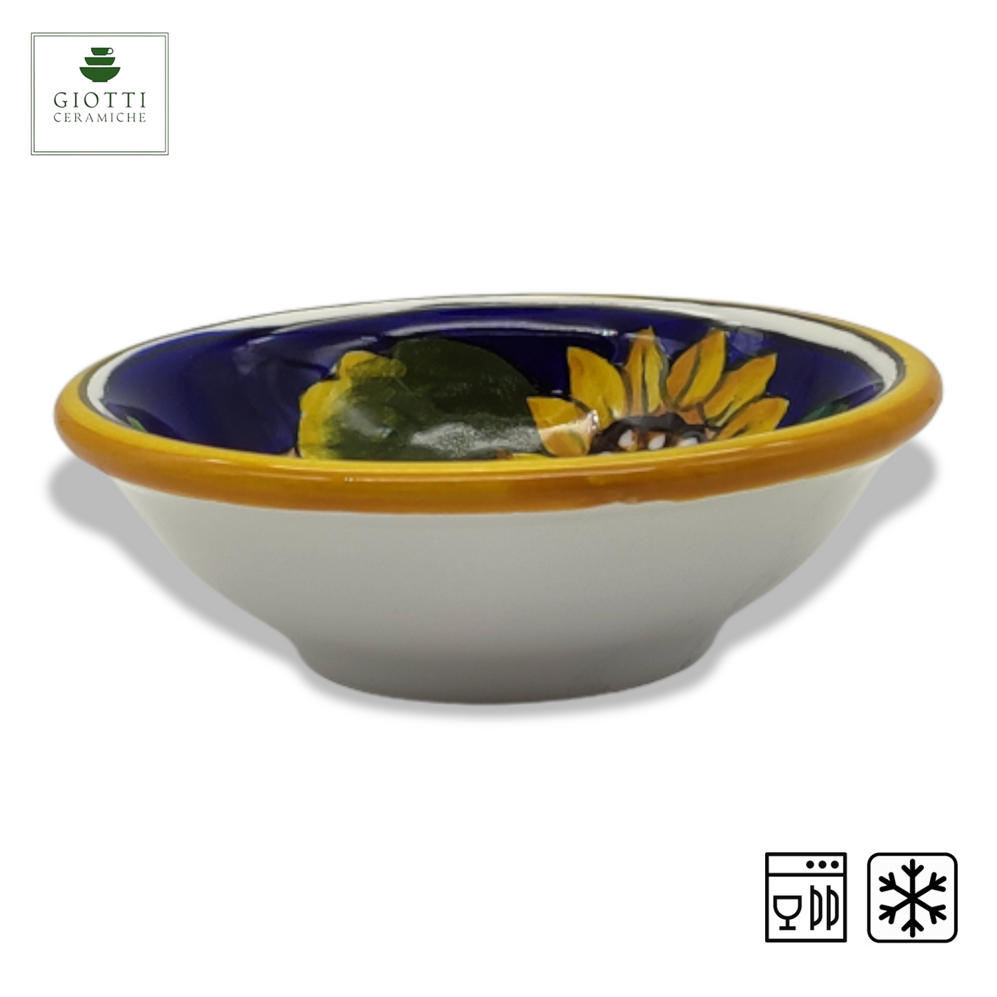 Tuscany SunFlower and Lemon Small Serving Bowls - Party Snack