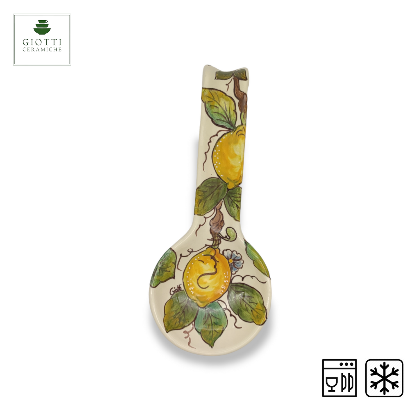 Lemon and Lemon Spoon Holder