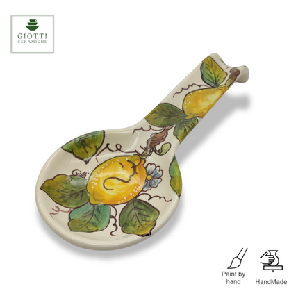 Lemon and Lemon Spoon Holder