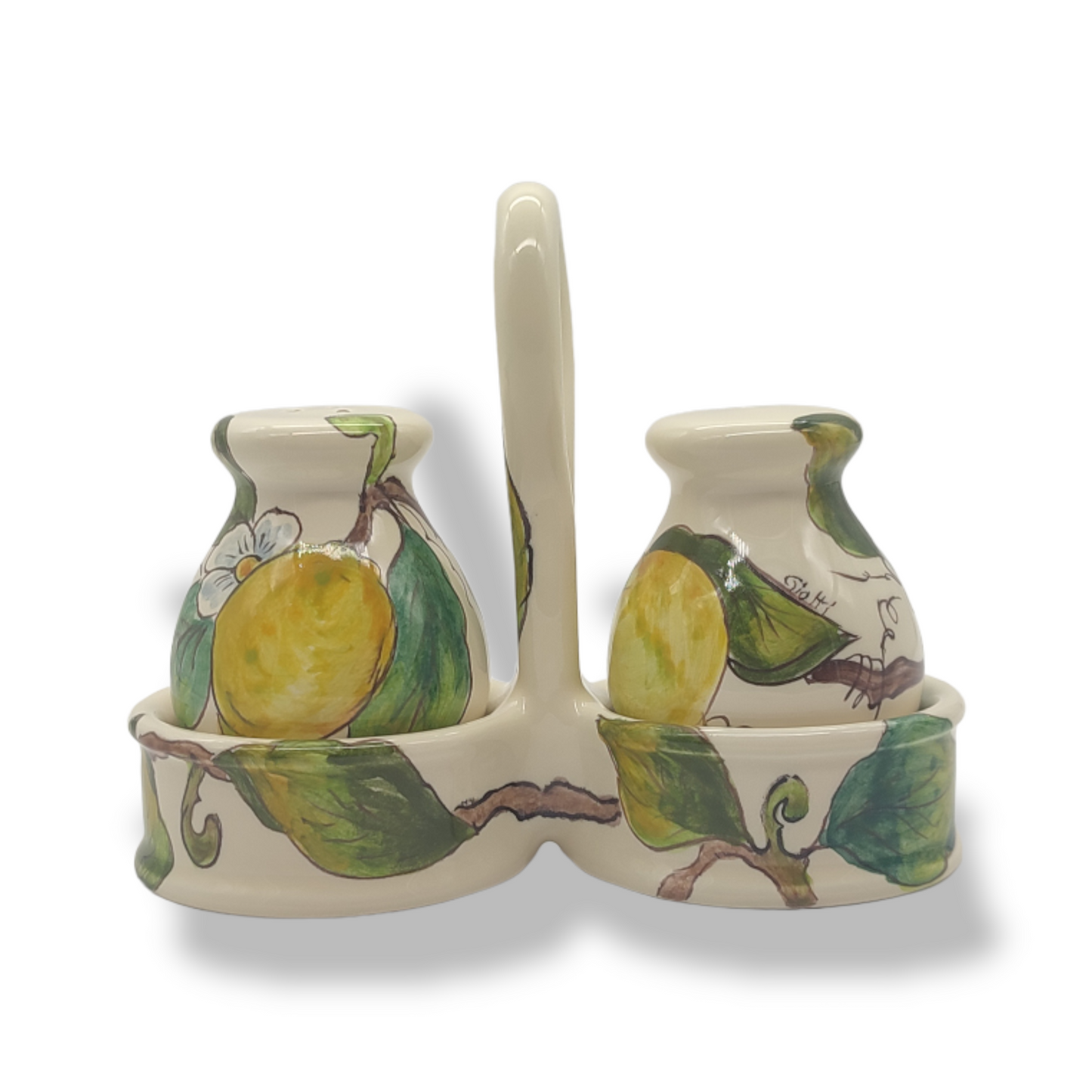 Lemon and Lemon Salt and Pepper shakers